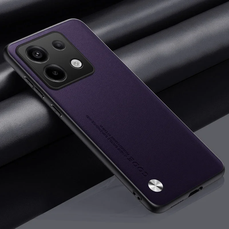 Silicone Protection Phone Case For Redmi Note 13 Pro Plus 5G Note13 Luxury PU Leather Case For Xiaomi Redmi Note 13 Pro 4G Cover