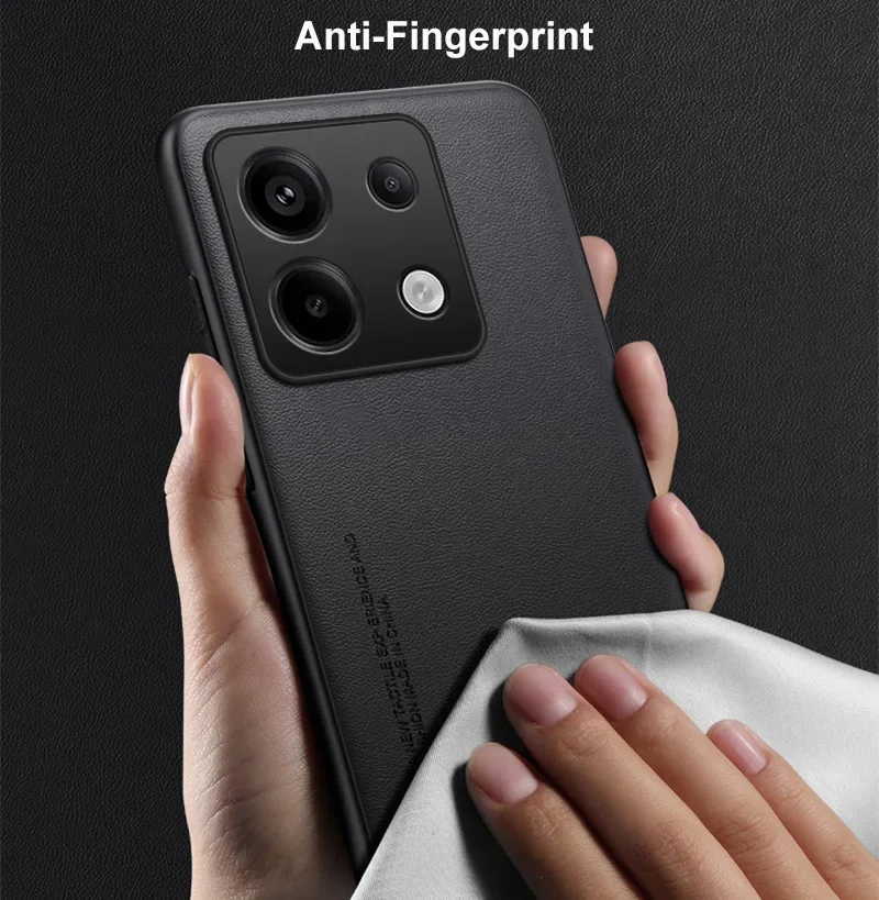 Silicone Protection Phone Case For Redmi Note 13 Pro Plus 5G Note13 Luxury PU Leather Case For Xiaomi Redmi Note 13 Pro 4G Cover