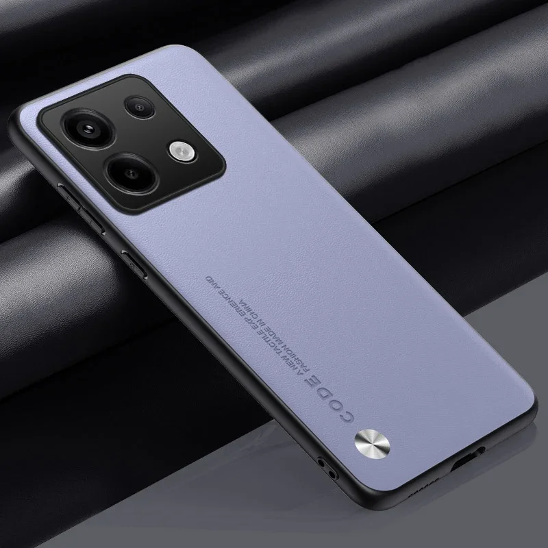 Silicone Protection Phone Case For Redmi Note 13 Pro Plus 5G Note13 Luxury PU Leather Case For Xiaomi Redmi Note 13 Pro 4G Cover
