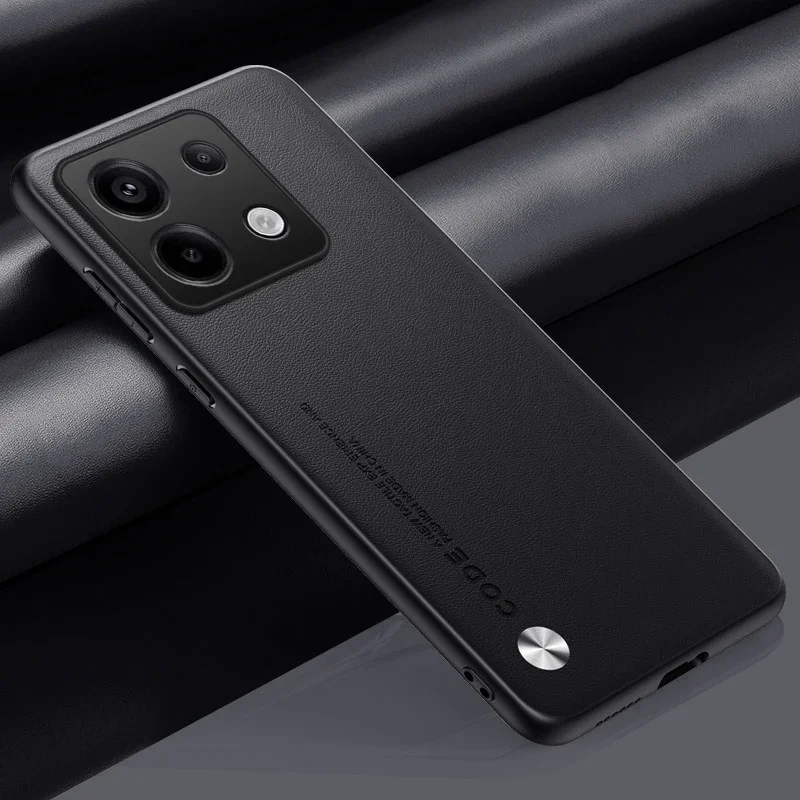 Silicone Protection Phone Case For Redmi Note 13 Pro Plus 5G Note13 Luxury PU Leather Case For Xiaomi Redmi Note 13 Pro 4G Cover