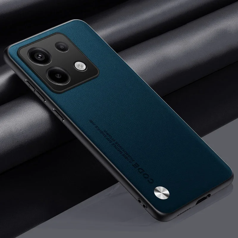 Silicone Protection Phone Case For Redmi Note 13 Pro Plus 5G Note13 Luxury PU Leather Case For Xiaomi Redmi Note 13 Pro 4G Cover