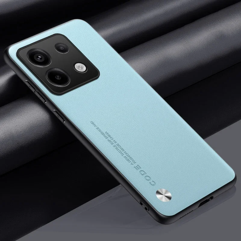 Silicone Protection Phone Case For Redmi Note 13 Pro Plus 5G Note13 Luxury PU Leather Case For Xiaomi Redmi Note 13 Pro 4G Cover