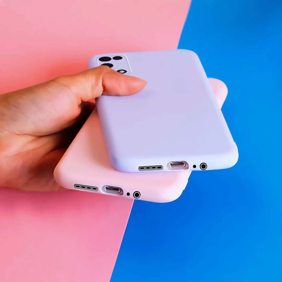 For Realme 7 5G Case Cover For Realme V5 Q2 Narzo 30 Pro 5G Candy Silicone Phone Cases Soft Cover For Realme7 5G RMX2111 Housing