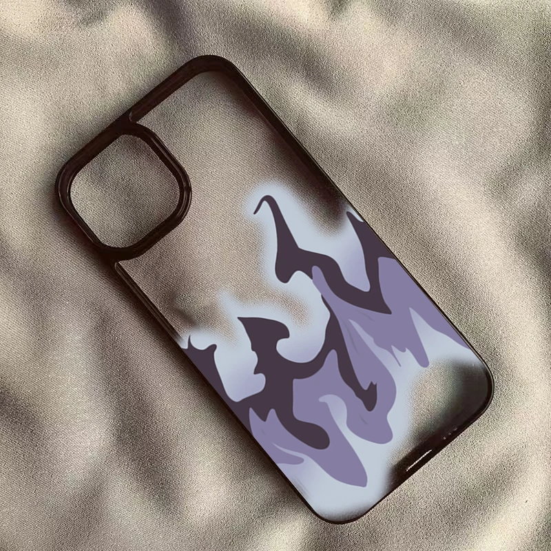 Trendy Flame Dripping Pattern Phone Case For iPhone 17 Air 16 15 14 13 12 11 Pro Max Plus 17 16 Pro 16 15 Plus Protective Cover