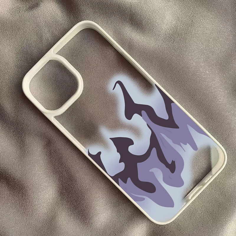 Trendy Flame Dripping Pattern Phone Case For iPhone 17 Air 16 15 14 13 12 11 Pro Max Plus 17 16 Pro 16 15 Plus Protective Cover