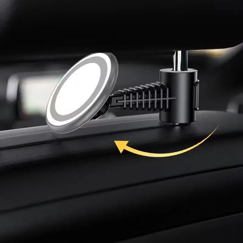 Magnetic Car Back Seat Phone Holder For iPhone 12 13 14 15 Magsafe Macsafe Vehicle Stand Cradle Car Rear Seat Headrest Holder