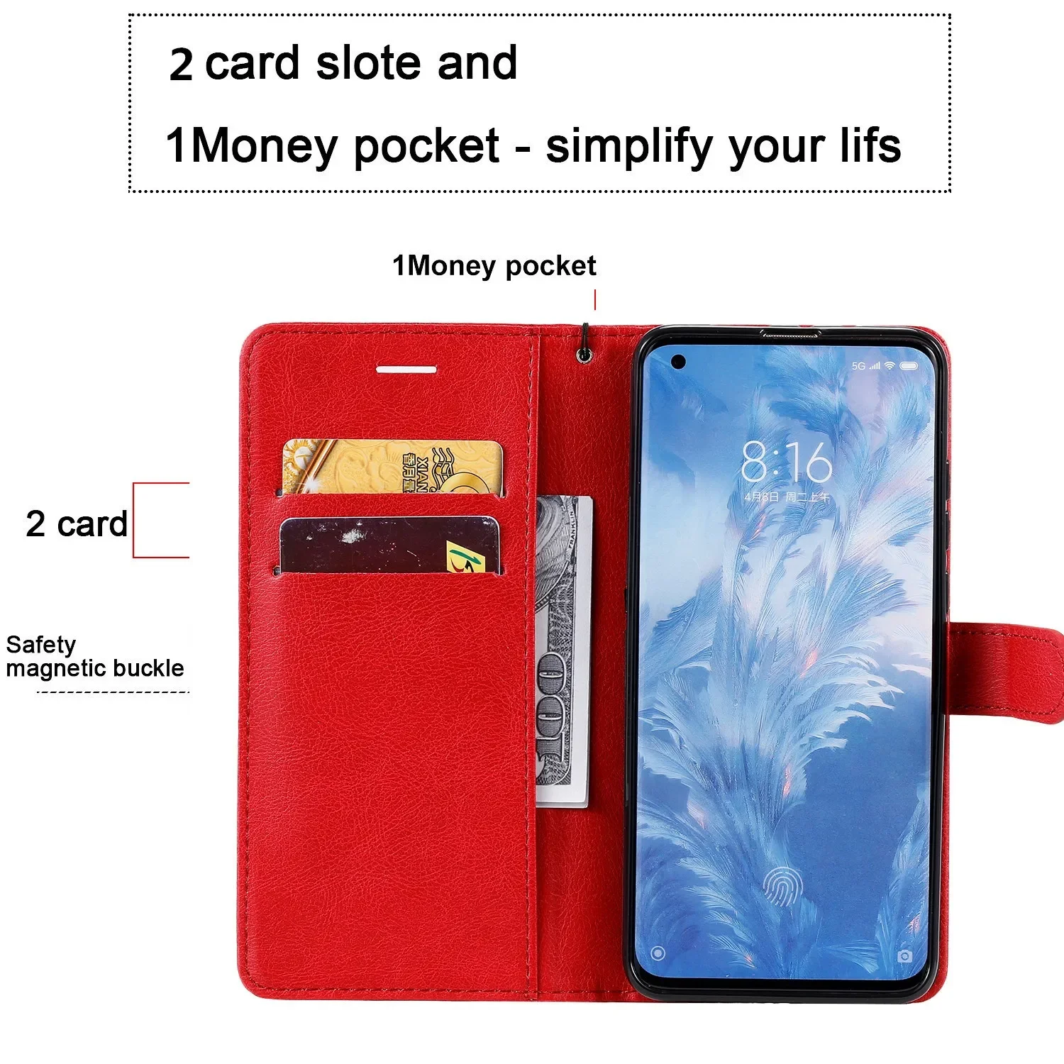 Leather Wallet Phone Case For Xiaomi 10 11T 12T 13T 14T 15T 17 Pro Max Flip Stand Cover For Xiaomi 15 14 13 12 11 10T Lite Bag