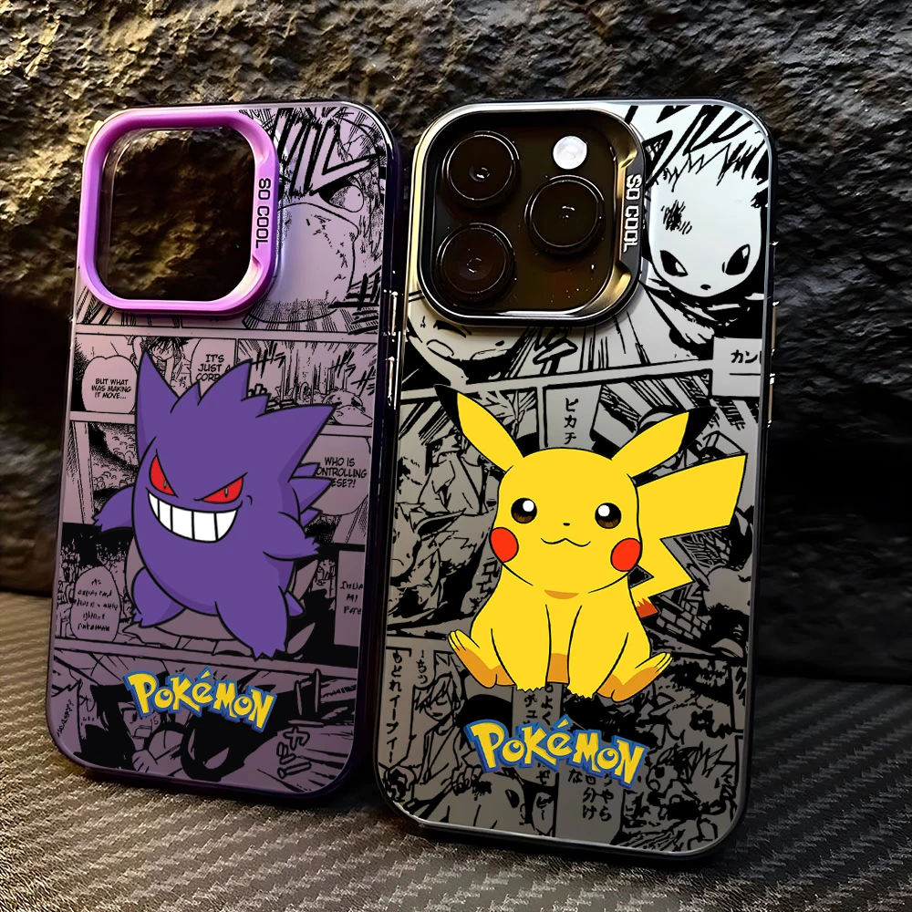 Cartoon P-Pokemon Phone Case for Samsung Galaxy A16 A06 A35 A55 A25 A05S A15 A56 A54 A36 A34 A24 A26 A14 A05 A04 4G 5G Matte