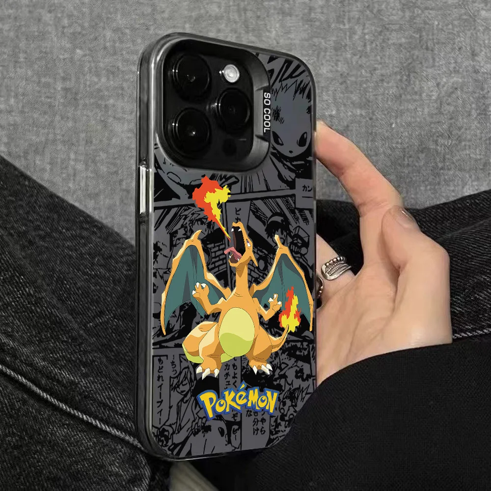 Cartoon P-Pokemon Phone Case for Samsung Galaxy A16 A06 A35 A55 A25 A05S A15 A56 A54 A36 A34 A24 A26 A14 A05 A04 4G 5G Matte