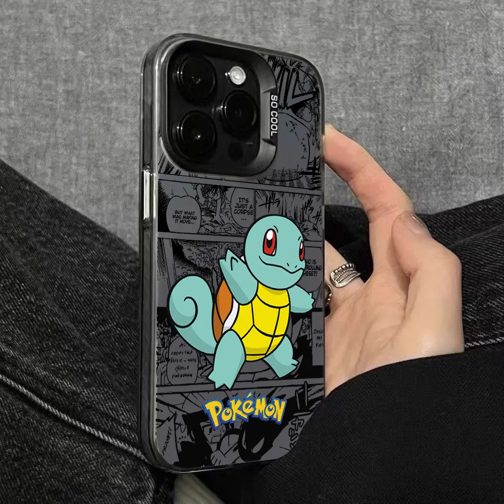 Cartoon P-Pokemon Phone Case for Samsung Galaxy A16 A06 A35 A55 A25 A05S A15 A56 A54 A36 A34 A24 A26 A14 A05 A04 4G 5G Matte