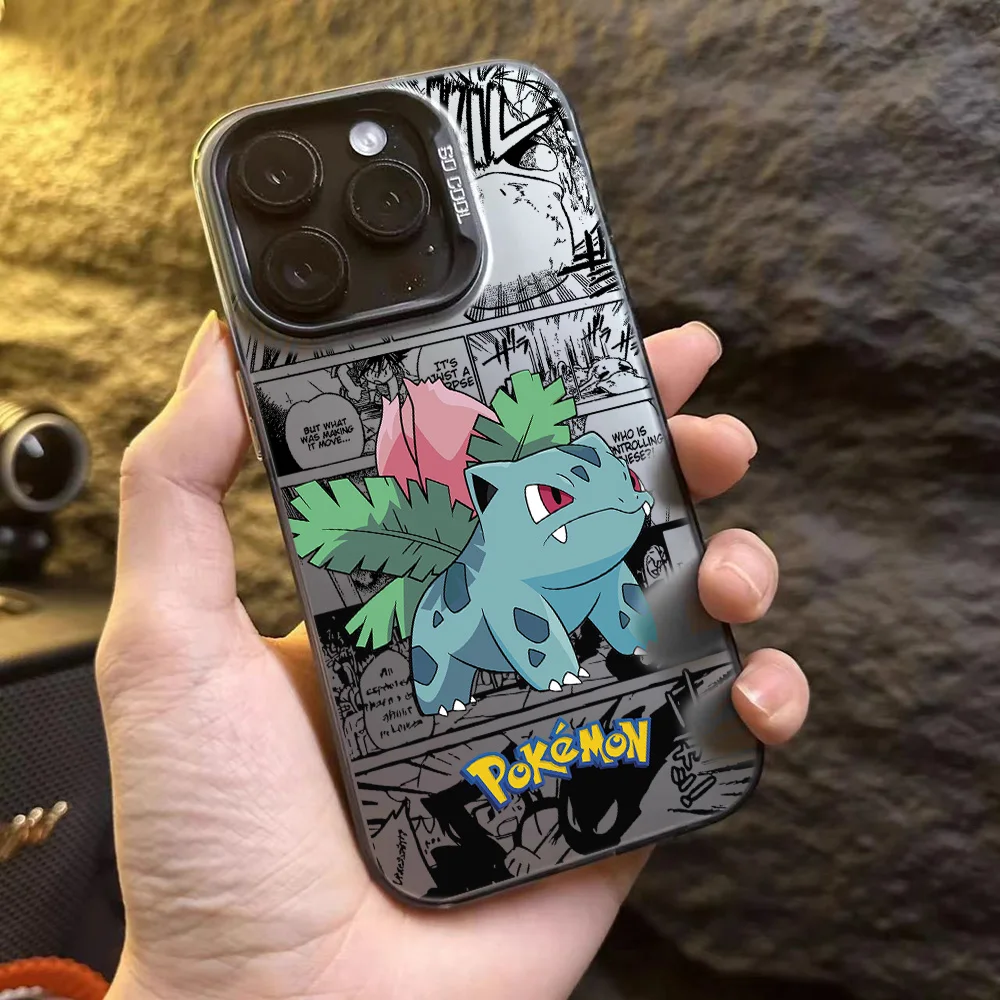 Cartoon P-Pokemon Phone Case for Samsung Galaxy A16 A06 A35 A55 A25 A05S A15 A56 A54 A36 A34 A24 A26 A14 A05 A04 4G 5G Matte