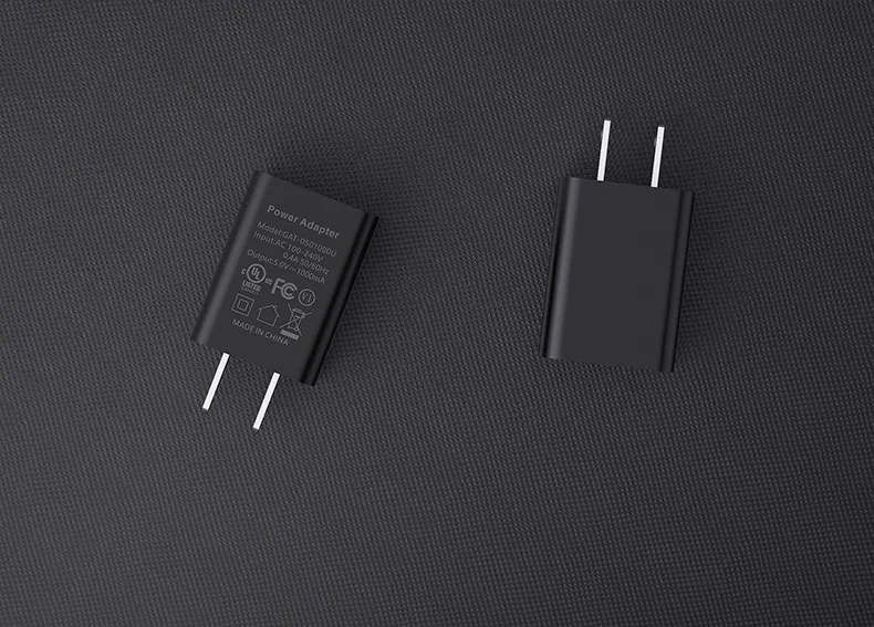 US Adapter 5V 2A 1A Fast Charging UL Plug One USB Port Phone Charging Wall Charger Travel in USA Japan Thailand Canada Colombia