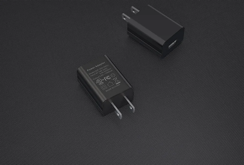 US Adapter 5V 2A 1A Fast Charging UL Plug One USB Port Phone Charging Wall Charger Travel in USA Japan Thailand Canada Colombia