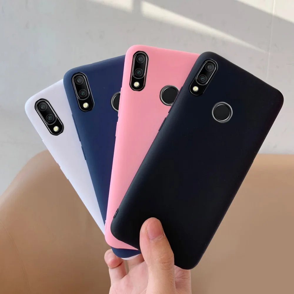 Silicone Cases For Huawei Y6 2019 Y5 Y6 Y7 Y9 2018 Y6S Y9S Y9 Prime 2019 Y5P Y6P Y7P Y7A Y8P Y8S UltraThin Shockproof Cover Case