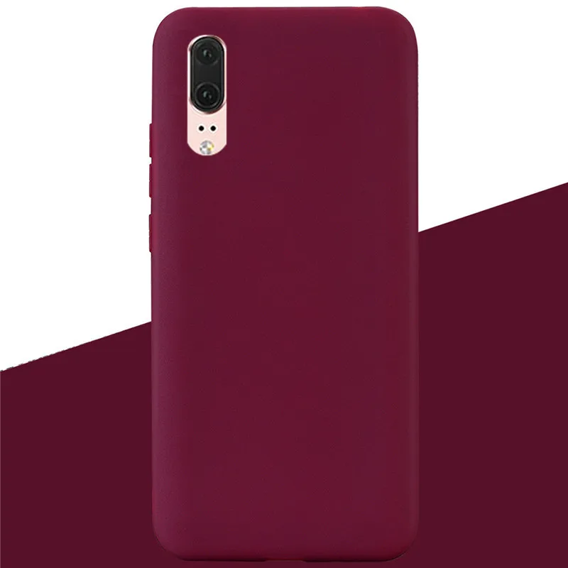 Silicone Cases For Huawei Y6 2019 Y5 Y6 Y7 Y9 2018 Y6S Y9S Y9 Prime 2019 Y5P Y6P Y7P Y7A Y8P Y8S UltraThin Shockproof Cover Case