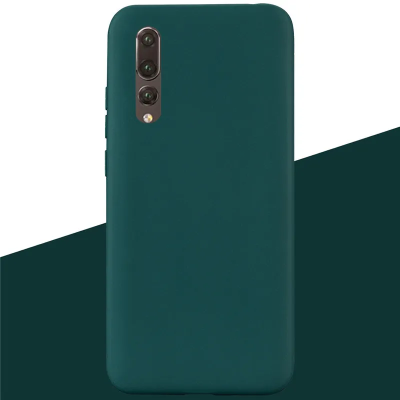 Silicone Cases For Huawei Y6 2019 Y5 Y6 Y7 Y9 2018 Y6S Y9S Y9 Prime 2019 Y5P Y6P Y7P Y7A Y8P Y8S UltraThin Shockproof Cover Case
