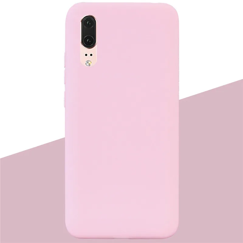 Silicone Cases For Huawei Y6 2019 Y5 Y6 Y7 Y9 2018 Y6S Y9S Y9 Prime 2019 Y5P Y6P Y7P Y7A Y8P Y8S UltraThin Shockproof Cover Case