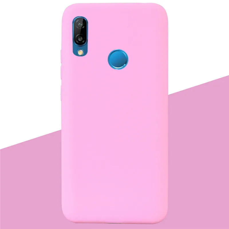 Silicone Cases For Huawei Y6 2019 Y5 Y6 Y7 Y9 2018 Y6S Y9S Y9 Prime 2019 Y5P Y6P Y7P Y7A Y8P Y8S UltraThin Shockproof Cover Case