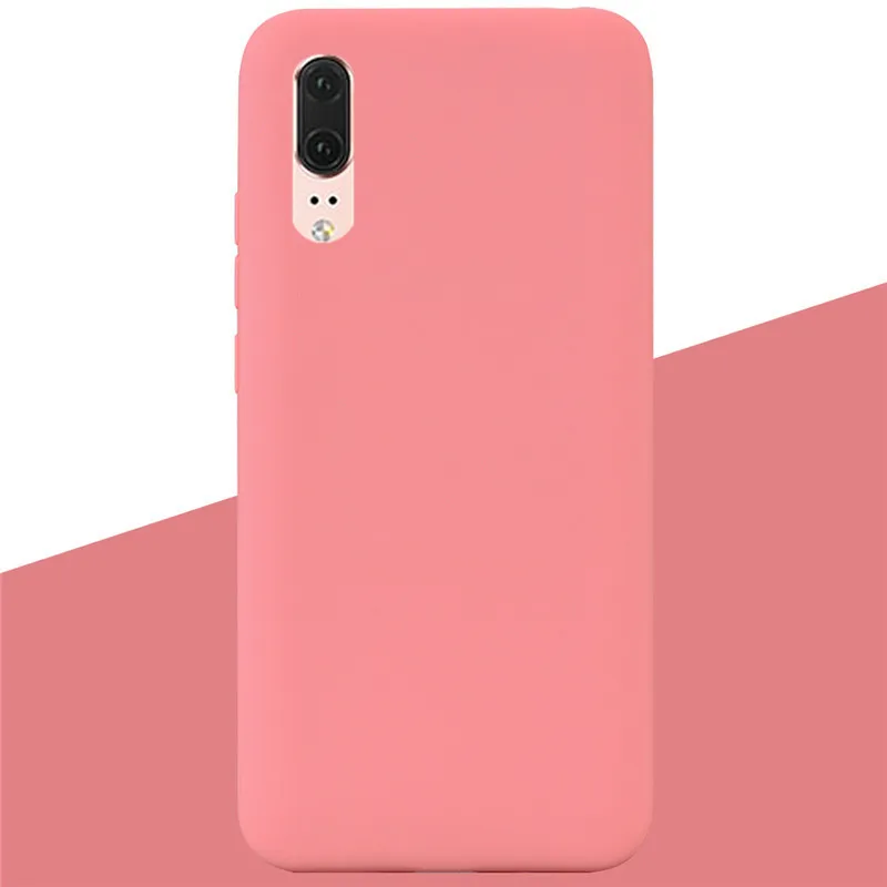Silicone Cases For Huawei Y6 2019 Y5 Y6 Y7 Y9 2018 Y6S Y9S Y9 Prime 2019 Y5P Y6P Y7P Y7A Y8P Y8S UltraThin Shockproof Cover Case