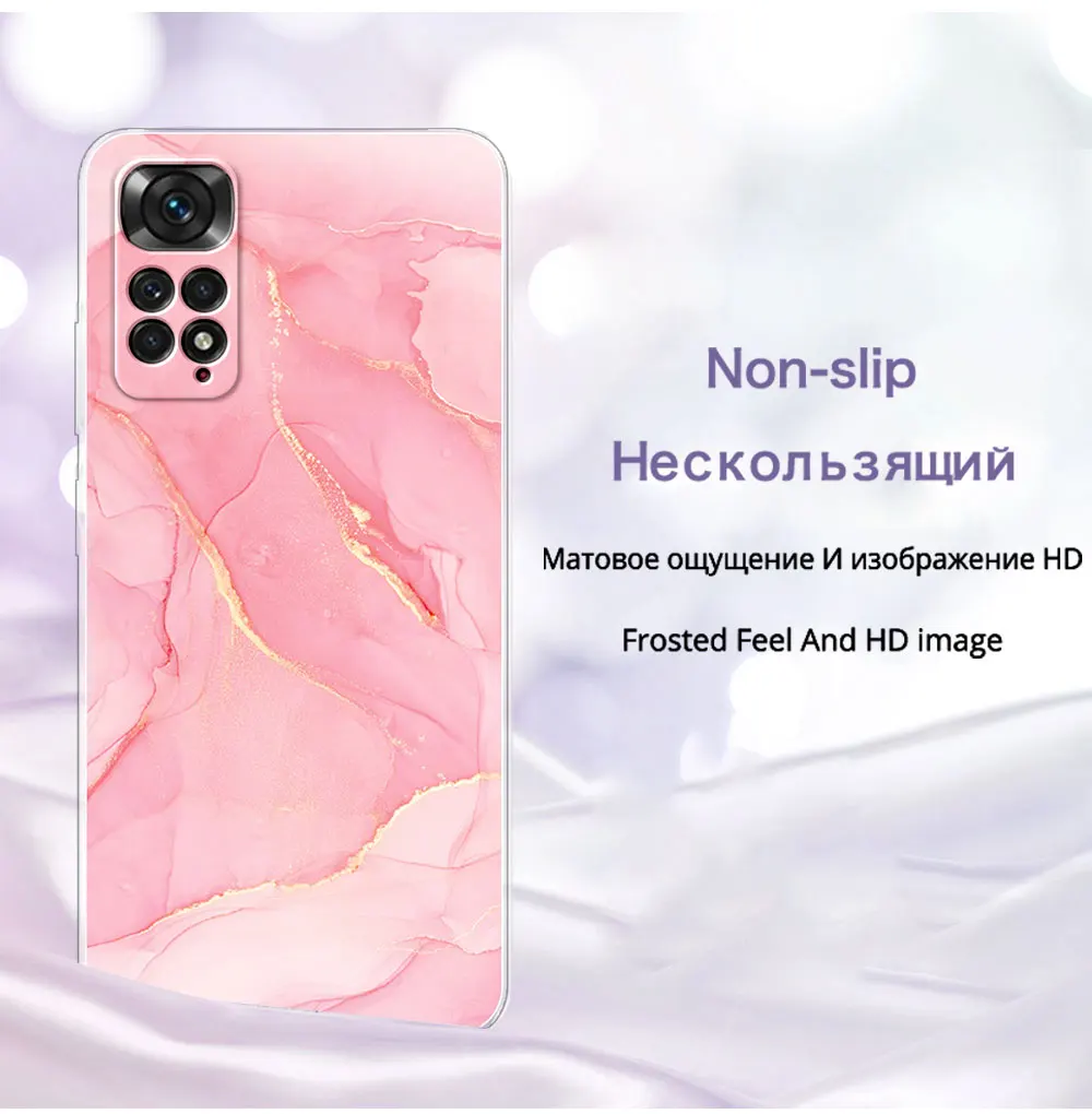 For Redmi Note 11 Case Soft Silicone TPU Phone Cover For Xiaomi Redmi Note 11S Cases Coque Redmi Note 11 Pro 4G 5G Bumper Fundas