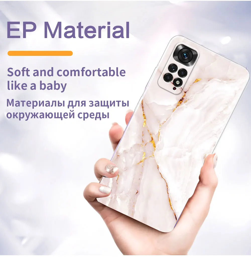 For Redmi Note 11 Case Soft Silicone TPU Phone Cover For Xiaomi Redmi Note 11S Cases Coque Redmi Note 11 Pro 4G 5G Bumper Fundas