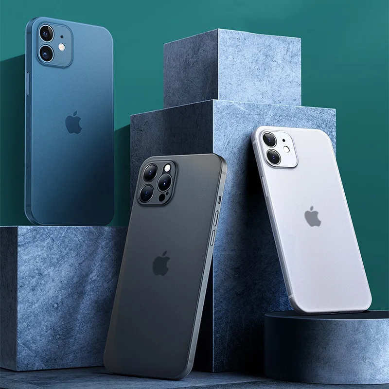 Ultra Thin Soft Clear PP Case For iPhone 15 14 11 12 13 Pro Max 13 Mini XS MAX XR X 6 6s 7 8 PLUS SE 2020 Shockproof Cover Cases