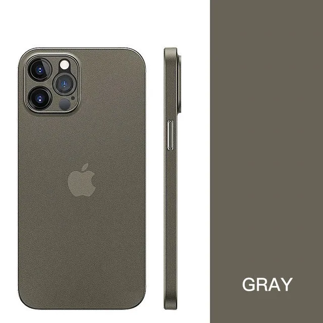 Ultra Thin Soft Clear PP Case For iPhone 15 14 11 12 13 Pro Max 13 Mini XS MAX XR X 6 6s 7 8 PLUS SE 2020 Shockproof Cover Cases