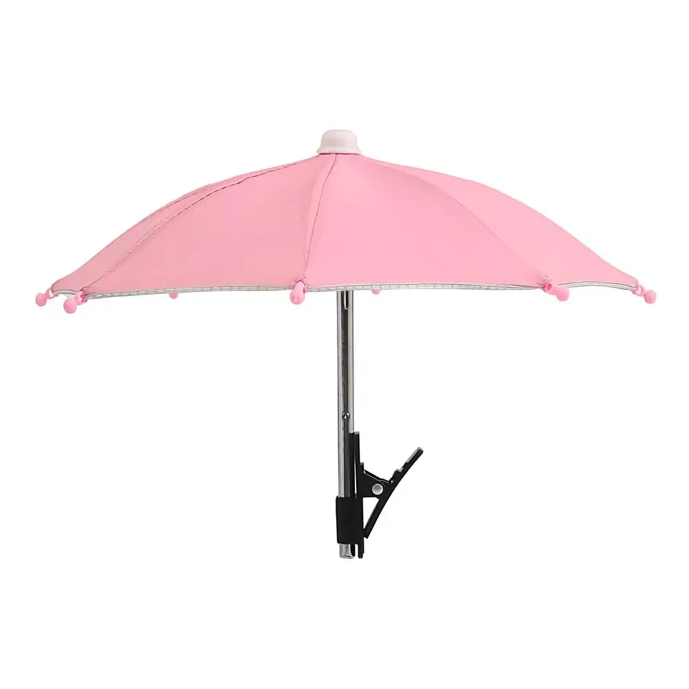 Cell Phone Umbrella Holder with Clip for Sun Shade Cell Phone Umbrella Phone Clip Outdoor Anti-Glare Sunshade Protect Your Phone