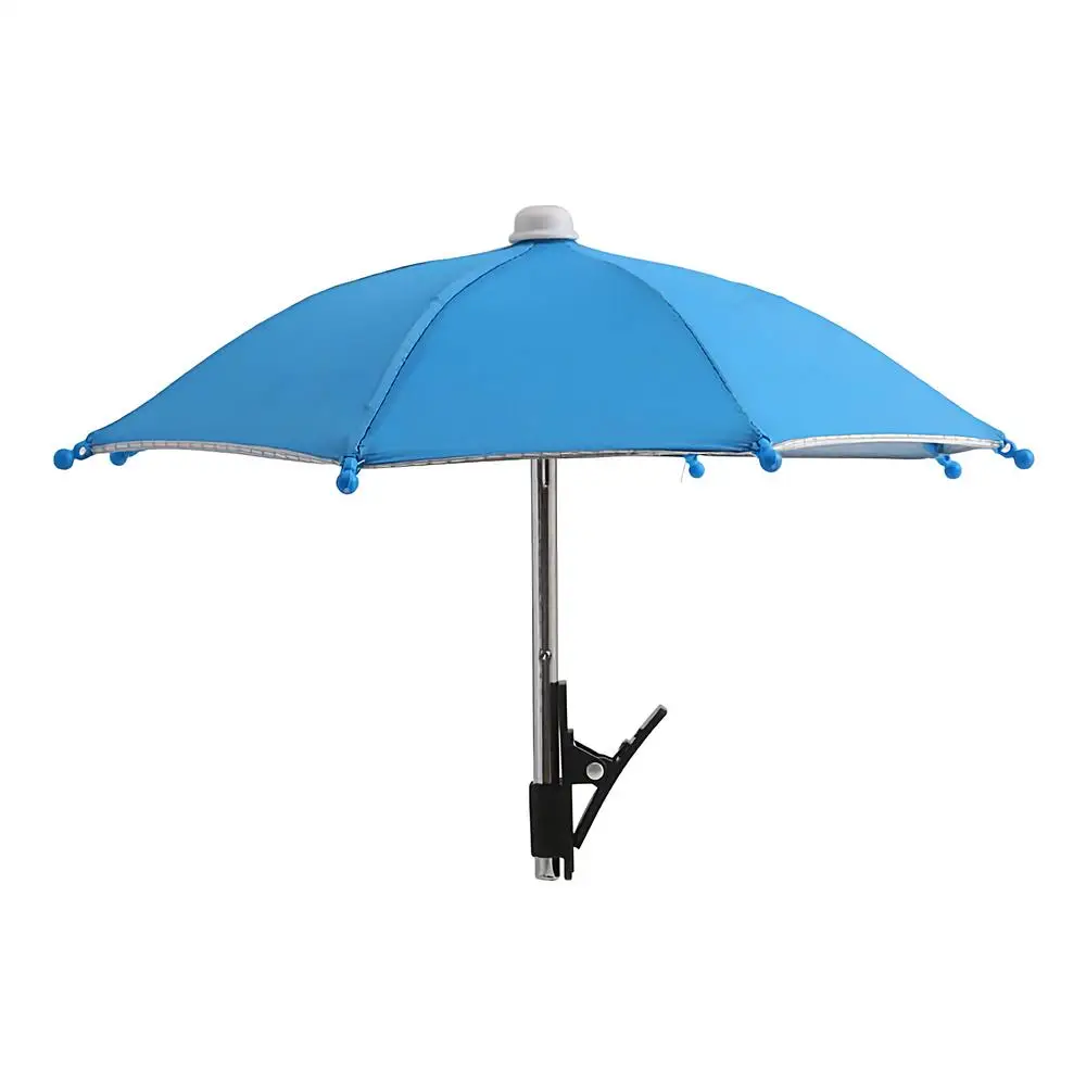 Cell Phone Umbrella Holder with Clip for Sun Shade Cell Phone Umbrella Phone Clip Outdoor Anti-Glare Sunshade Protect Your Phone