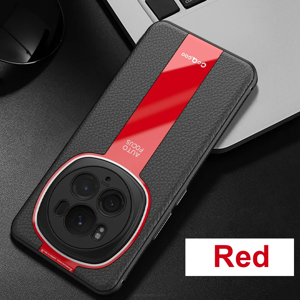 Magic6Pro Luxury Litchi Veins Silicone Phone Case For Honor Magic 6 Pro thin Painting TPU Cover Coque For Magic 6Pro Casing
