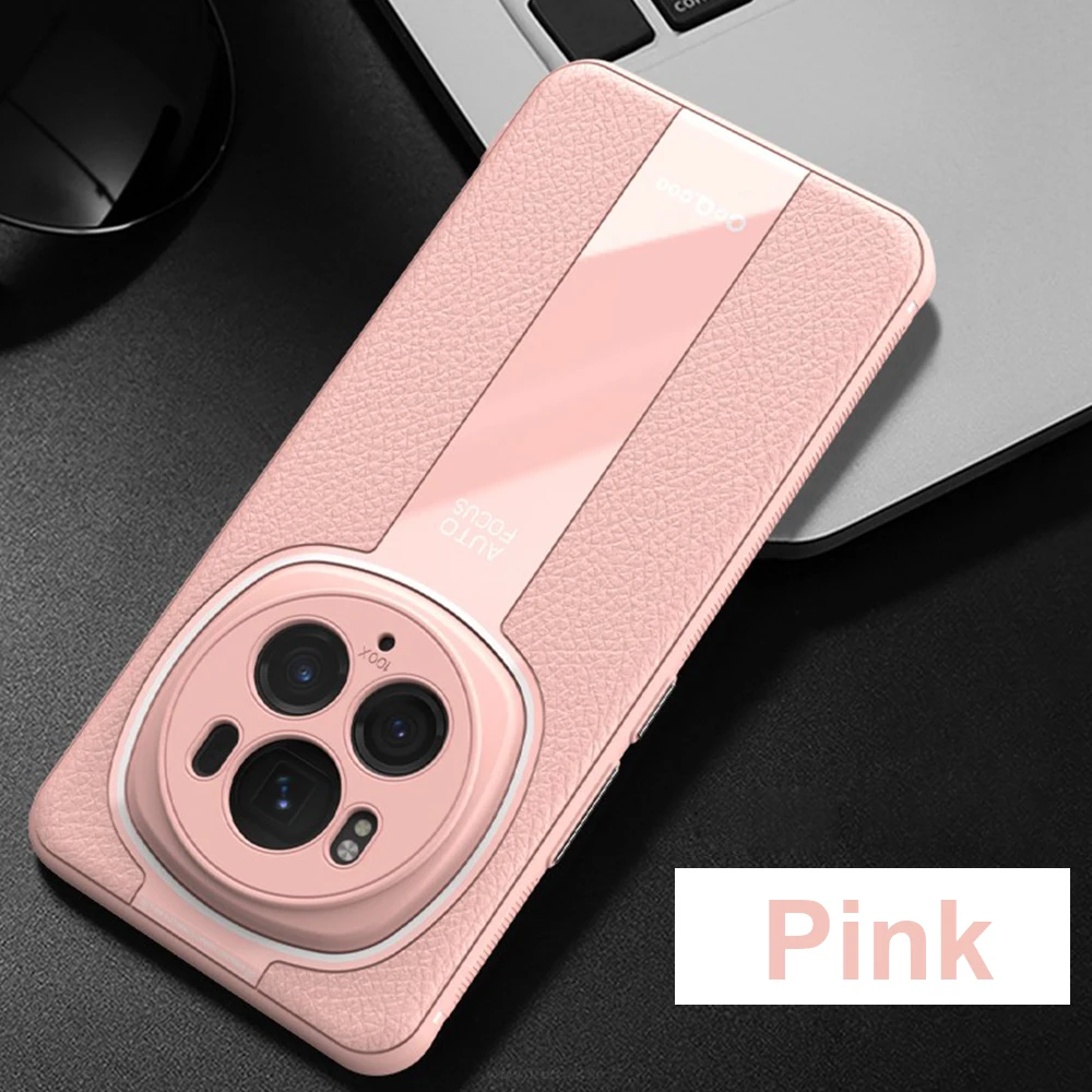Magic6Pro Luxury Litchi Veins Silicone Phone Case For Honor Magic 6 Pro thin Painting TPU Cover Coque For Magic 6Pro Casing