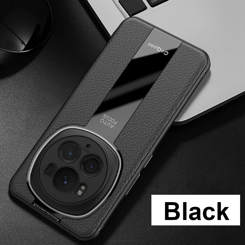 Magic6Pro Luxury Litchi Veins Silicone Phone Case For Honor Magic 6 Pro thin Painting TPU Cover Coque For Magic 6Pro Casing