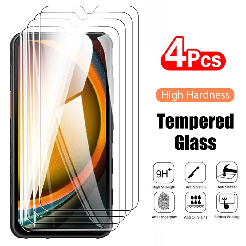 4PCS Full coverage protector for Samsung X Cover 7 6 Pro 5 Screen Protector Film For Galaxy X Cover 7 5 6 Pro Protective Film
