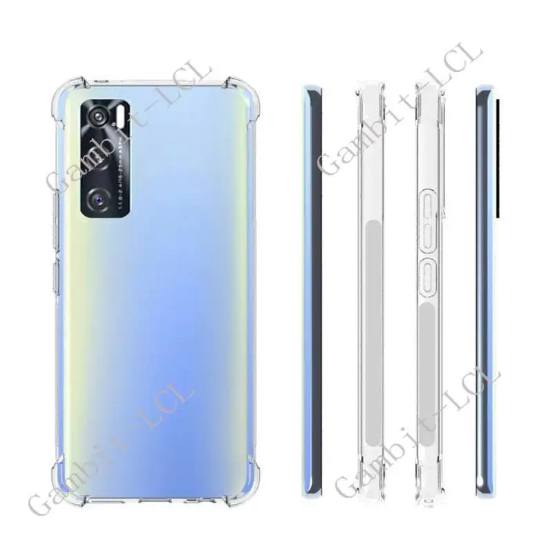 Anti-Falling Case For Vivo V20 SE V20SE V2022, V2023 2020 Soft Silicone TPU Original Shockproof Back Cover ON Vivo Y70