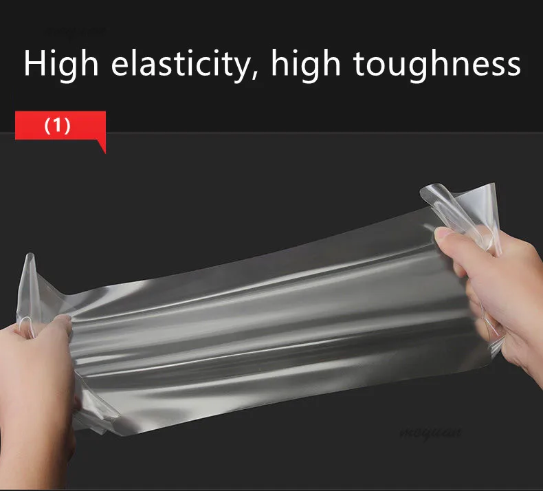 Car Headlight Protective Film Headlamp Taillight Transparent Black TPU Sticker Precut For Audi A6 S6 C8 2019 2020 Accessories