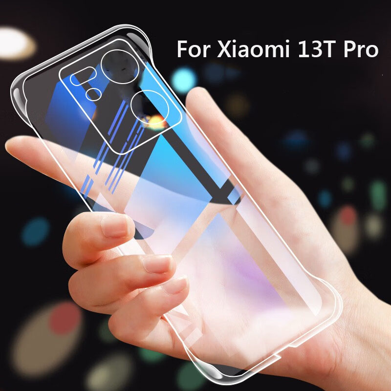 For Xiaomi 13T Pro Frameless Slim Clear Hard Back Cover Case For Xiaomi 13T Pro Xiaomi13T Pro 5G ShockProof Coque Phone Cases