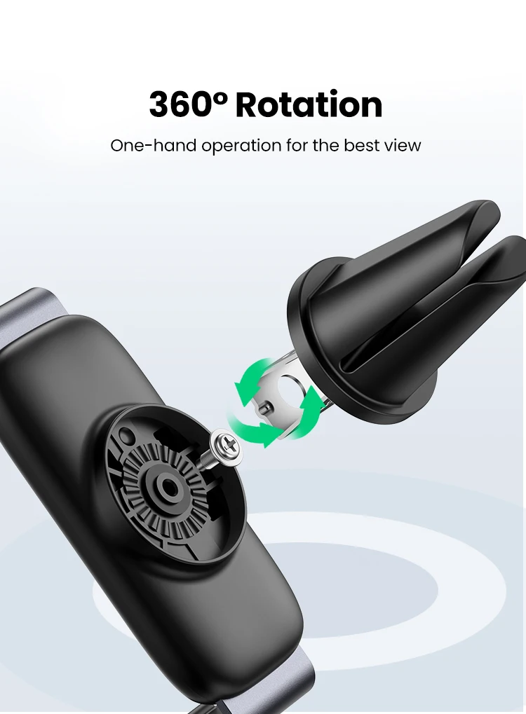 UGREEN Car Phone Holder Stand For Mobile Phone Air Vent Phone Stand for Xiaomi Samsung iPhone 16 15 Telephone Car Holder Stand