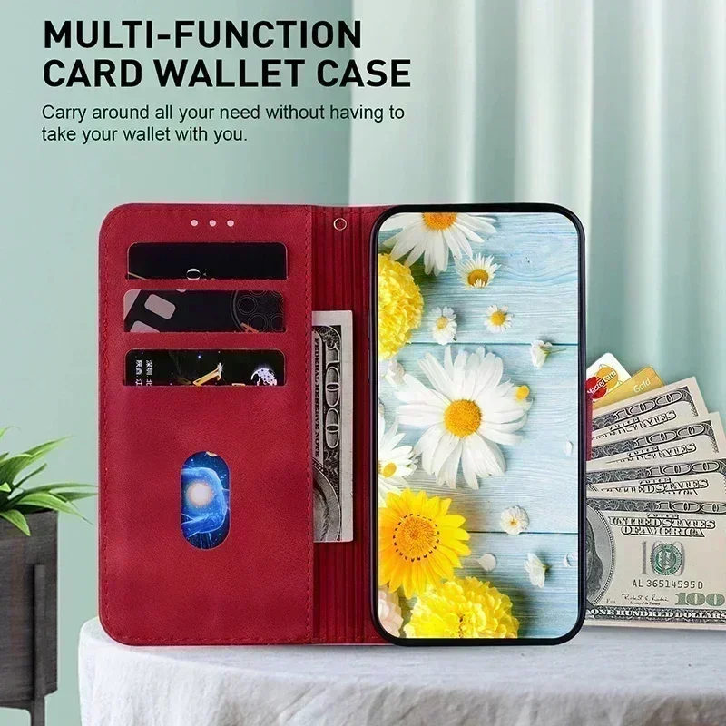 Leather Phone Case For Samsung Galaxy S10 Lite S10 S9 S8 Plus S10e S7 EDGE S6 Wallet Lanyard Cover
