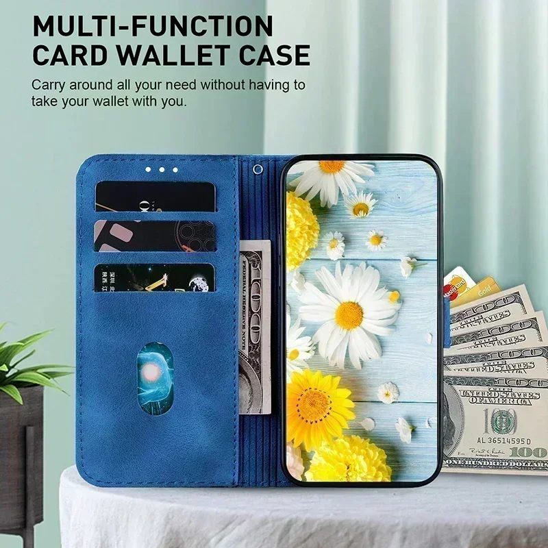 Leather Phone Case For Samsung Galaxy S10 Lite S10 S9 S8 Plus S10e S7 EDGE S6 Wallet Lanyard Cover