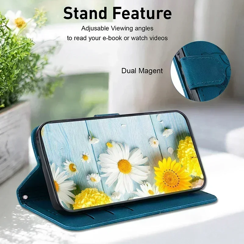 Leather Phone Case For Samsung Galaxy S10 Lite S10 S9 S8 Plus S10e S7 EDGE S6 Wallet Lanyard Cover