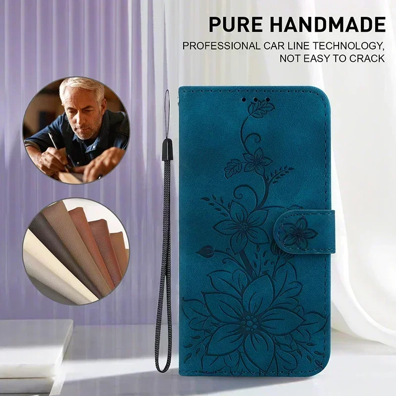 Leather Phone Case For Samsung Galaxy S10 Lite S10 S9 S8 Plus S10e S7 EDGE S6 Wallet Lanyard Cover