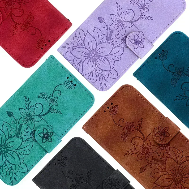 Leather Phone Case For Samsung Galaxy S10 Lite S10 S9 S8 Plus S10e S7 EDGE S6 Wallet Lanyard Cover