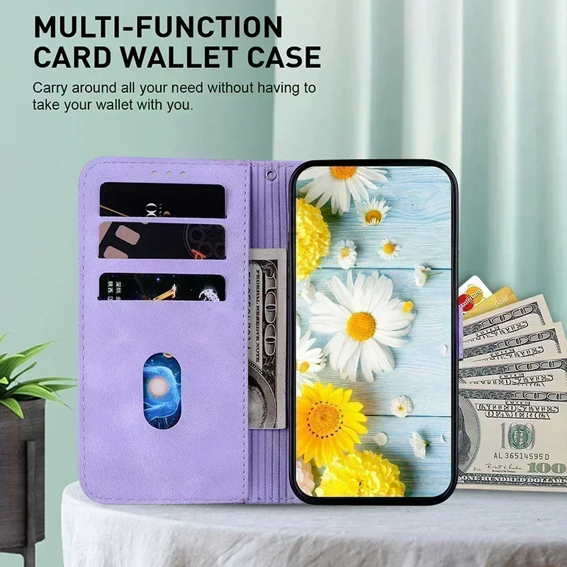 Leather Phone Case For Samsung Galaxy S10 Lite S10 S9 S8 Plus S10e S7 EDGE S6 Wallet Lanyard Cover