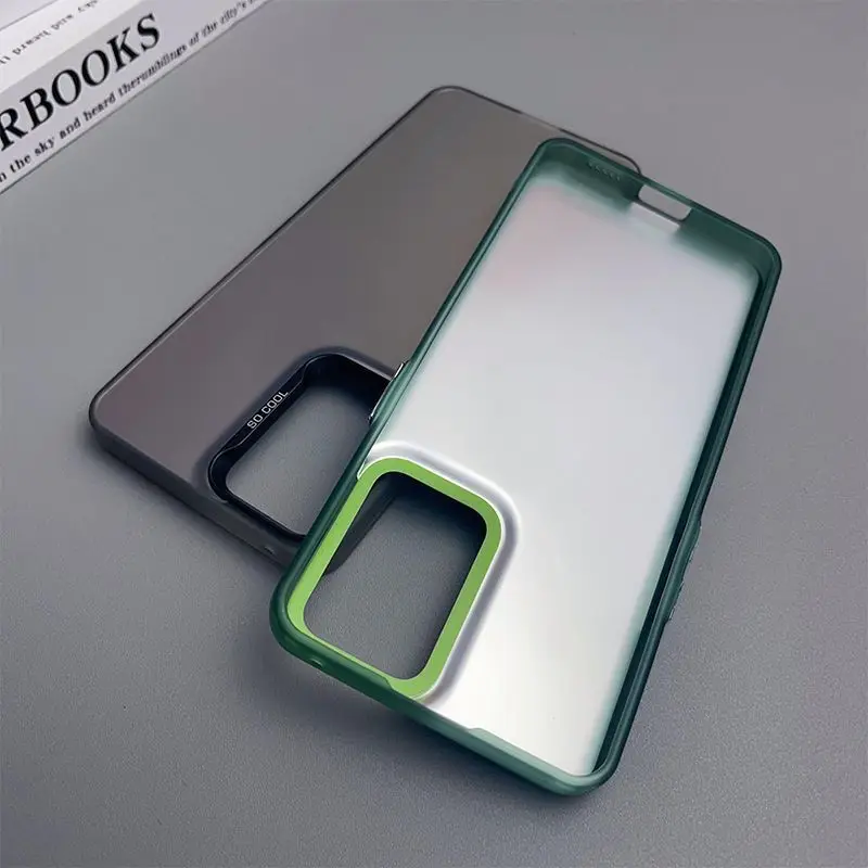 For OPPO Reno 6 lite Case Oppo Reno 5 lite Reno5F 6lite Phone Case Shockproof Shell Protection Back Cover Anti-fingerprint IMD
