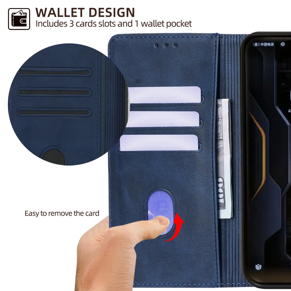 Business Magnetic Phone Case for Xiaomi 12 12S 12T 12X 11T 11X 11 Pro Ultra 11 Lite 5G NE Leather Flip Case Funda Card Slots