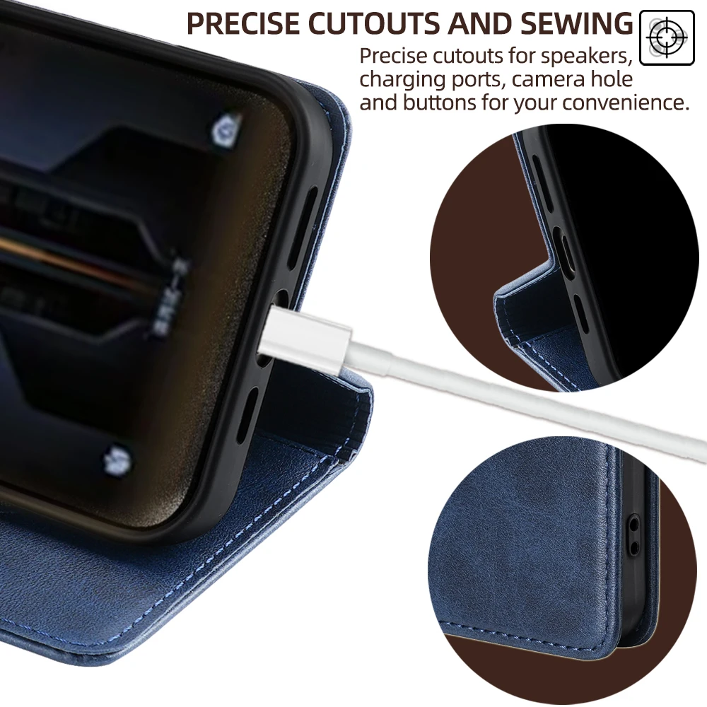 Business Magnetic Phone Case for Xiaomi 12 12S 12T 12X 11T 11X 11 Pro Ultra 11 Lite 5G NE Leather Flip Case Funda Card Slots