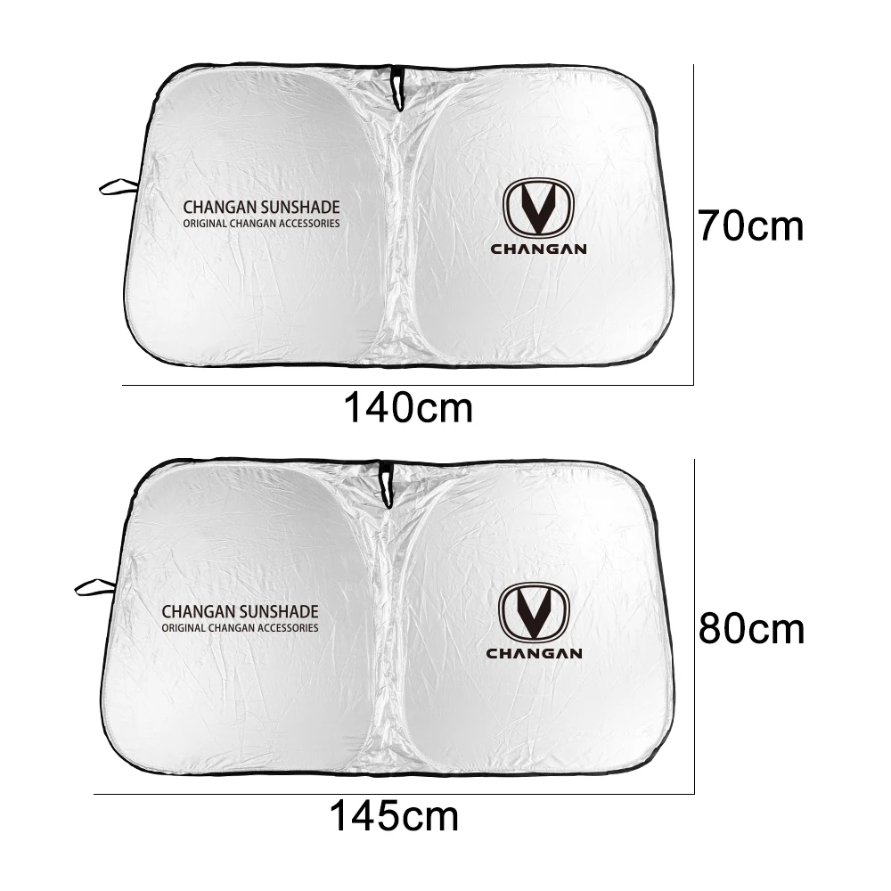 Flodable Car Windshield Sunshade Auto Accessories For Changan Cs95 CS35 2020 Cx70 Cs55 Cs75 Plus 2017 Filter Bunper CS15 Eado