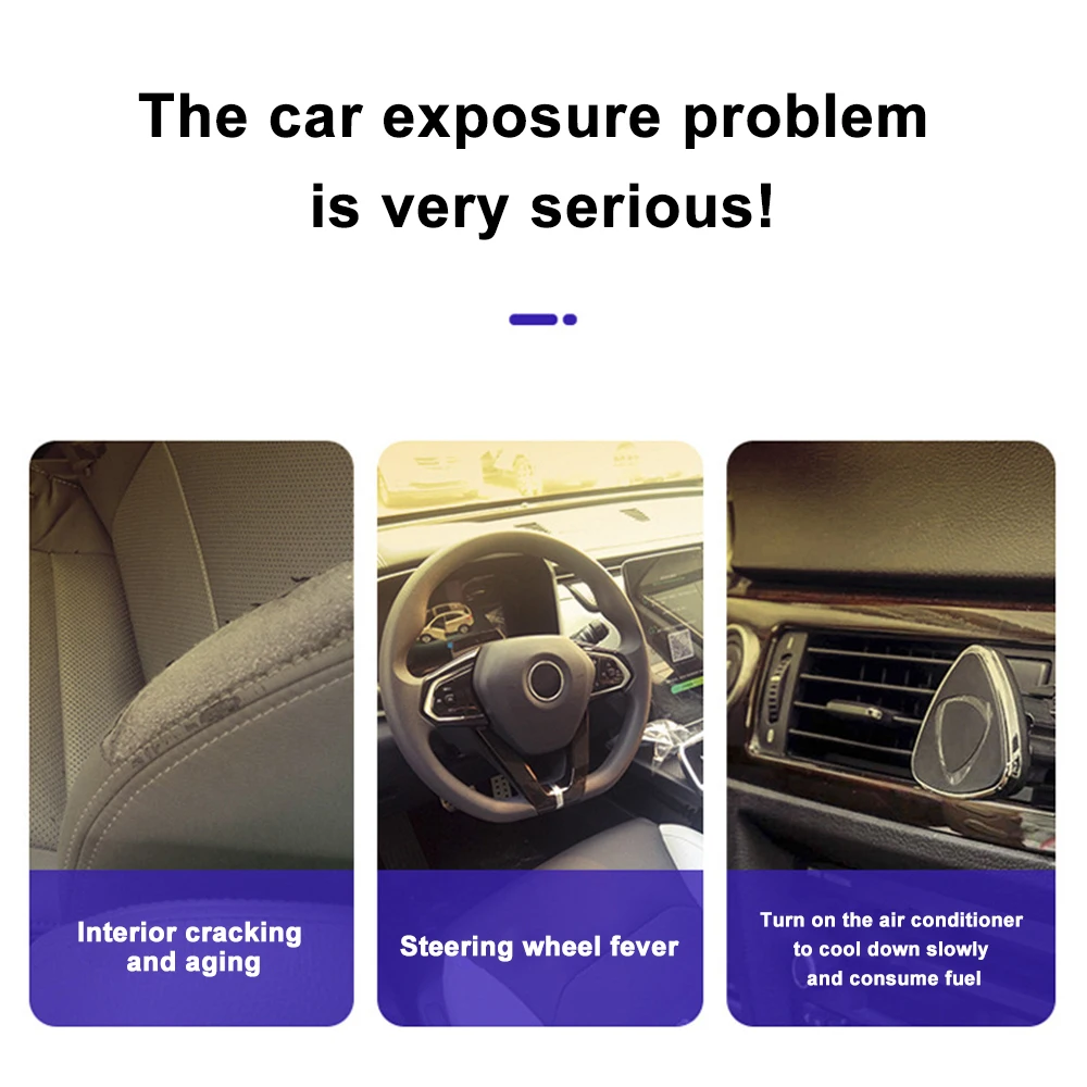 Flodable Car Windshield Sunshade Auto Accessories For Changan Cs95 CS35 2020 Cx70 Cs55 Cs75 Plus 2017 Filter Bunper CS15 Eado