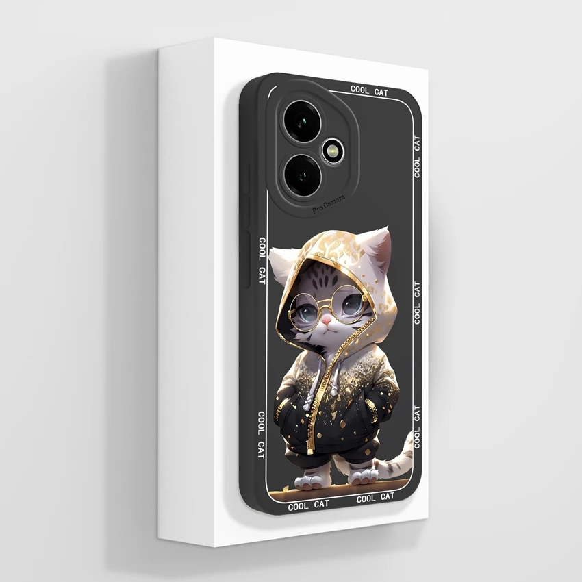 For Honor 400 / 400 Pro / 400 Lite / 400 Smart Case Silicone Cover Cute Girls Pattern Anti Slip Phone Casing For Honor400 Bumper