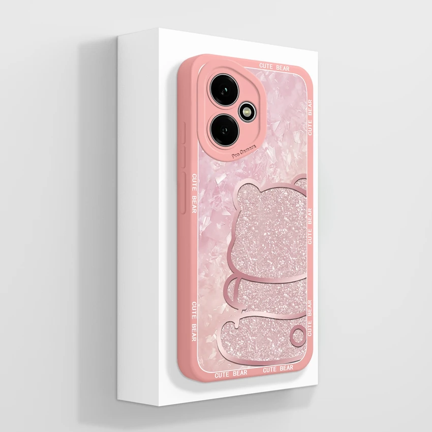 For Honor 400 / 400 Pro / 400 Lite / 400 Smart Case Silicone Cover Cute Girls Pattern Anti Slip Phone Casing For Honor400 Bumper